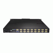 Console KVM à  Montage Rack 16 ports avec Cbles de 1,82m - Switch KVM Intégré avec àÉcran LCD 19