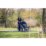 VéloPlus Tricycle Vélo pour Handicapé Transport Fauteuil Roulant_2