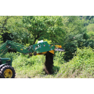 Godet balayeur ramasseur pour chariot élévateur pour télescopique_3