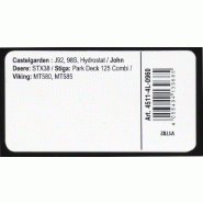 Courroie trapézoïdale X-Grip V - type 4L960_2