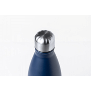 Thermos isolé en cuivre - Gourde isotherme en acier inoxydable 750 ml - Bleu foncé_2