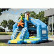 Combo toboggan gonflable - Compact, facile à transporter et installer - 4,6 x 4,0 x 3,5m_2