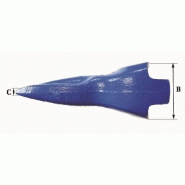 Dents de godet Fastkey FK4 TLR - Référence FK4 TLR - Poids 3.4 kg - Dimensions précises_2