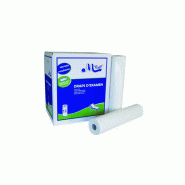 Drap d'examen pure ouate recyclee desencree lisse 2 plis 47,25m-135 formats long 35cm larg 50cm-carton de 12 rouleaux_2