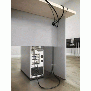 Bureau individuel pied panneau So Ferrol_2