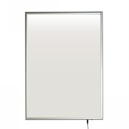 Cadre Clic Clac lumineux LED 70 x 50 cm - aluminium gris - Réf.215515_2