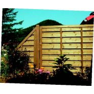 Clôture en bois panneau_2