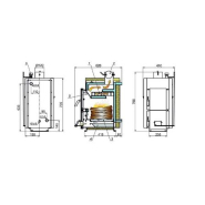 Kalvis 12 kW chaudière à bois_2