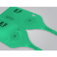 Scellé PP à tige crantée ronde   - Longueur 250 mm - Tige Ø3.8 mm - Vert_2