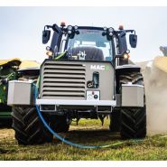 Compresseur de chantier à entraînement hydraulique à placer sur le relevage d'un tracteur - mac3 - msh_2