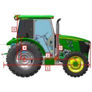 5075E Tracteur agricole - John Deere - 24 vitesses AV/12 vitesses AR - Compact et performant_2