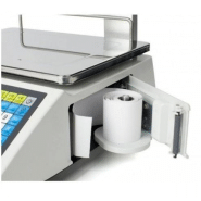 Balance pour commerce avec plateau en acier inoxydable et kit fiscal inclus