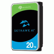 Seagate SkyHawk AI 20 TB disque dur 20 To 7200 tr/min 256 Mo 3.5