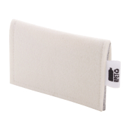 Porte-monnaie sur mesure en feutre RPET - impression quadri - 18g - couleur gris_2