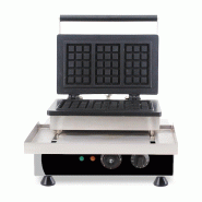 Gaufrier 3pcs gaufre de bruxelles l380 7540.0060 COMBISTEEL_2