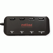ROLINE Hub USB 3.2 Gen 1, 3 ports, type C, 1 port Cardreader_2