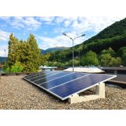 Support photovoltaïque 15° - Au sol ou sur toit terrasse_2