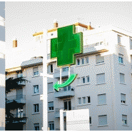 Enseigne et croix de pharmacie - animations en 2d ou en 3d_2