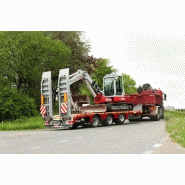 MAX300, remorque surbaissée de la gamme MAX Trailer