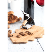 Set à vin - sommelier et stoppeur sapin de Noël - livré en boîte cadeau noire_2