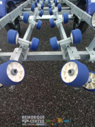 Porte bateau multi-rouleaux GALAXY - GS18 / G1340 - PTAC : 1800Kg - 1 essieu - Référence SW2025M16_2