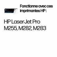 Toner noire LaserJet HP 207X authentique grande capacité_2