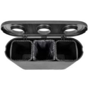 Station de tri sélectif - 3 flux de déchets - Triomf_2