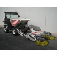 Ba-2500h-ag - balayeuse mécanique de voirie - Piquersa - moteur Perkins diesel 49,5 ch - transmission hydrostatique 4x4 - capacité 2500 kg_2