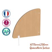 Cloison Quarto pour Crèche - Forme ludique, couleurs vives et sécurité enfants_2