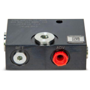 V72 - Pilot Operated Check Valve - Orifices SAE #4_2