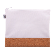 Trousse de maquillage personnalisée - polyester RPET 600D et liège naturel - impression sublimation_2