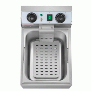Friteuse 10 litres électrique en inox avec minuterie_2