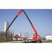 Grue auxiliaire Fassi F390SE - Capacité de levage jusqu'à 270868 lbs ft - Bras hydraulique jusqu'à 78'11