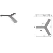 Lwd332 - banc connecté - mmcité 1 a.S. - hauteur 430 mm_2