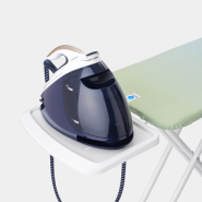Table à repasser taille C -124 x 45 cm, pour centrale vapeur - Soothing Sea avec support métallique et cadre réglable Brabantia_2