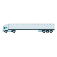 Règle flexible 30 cm en plastique - Forme de camion - Personnalisable en quadri_2