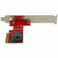 Adaptateur PCI Express à  4 Voies vers SFF-8643 pour SSD U.2 PCIe NVMe - Adaptateur SSD U.2 2.5