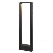 Borne Sibila IP54 LED COB 7W 3000K anthracite - Aluminium et verre transparent - Extérieur_2