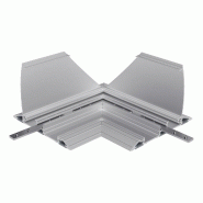 DATAFLEX Addit protège-câbles, connexion d'angle 482, argent_2