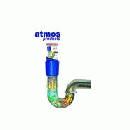 Déboucheur ATMOS - aérosol express - élimine les bouchons jusqu'à 20m - senteur citron - 15 applications_2