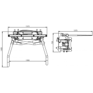 Pince multifonctions CWB Sonarol - Transport jusqu'à 4 balles - 1200 kg - Adaptable JCB_2