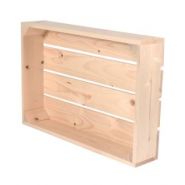 S1 - Caisses en bois - Simply A Box - L36 x H10 x P54 cm - bois brut ou 6 coloris de lasure à l'eau_2