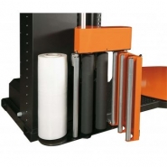 Banderoleuse semi-automatique Darwin-A avec système automatique d'accroche, coupe et soudure du film_2