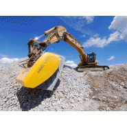 Godet concasseur Hartl Crusher HBS 950 - Mécanisme Quattro et Mâchoires résistantes_2