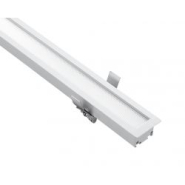 Luminaire linéaire encastré LED - TONECO 1800 56W, style fin et épuré, diffuseur opale PMMA microprismatique_2