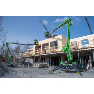 Nacelle araignée semi automotrice, tout terrain et ultra polyvalente sur pneumatiques - LEGUAN L190 - 19m_2