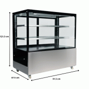 Vitrine d'exposition - 915 mm, 1215 mm, 1515 mm - jusqu'à 470 litres - Réf : VP900_2