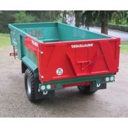 Gamme de bennes agricoles Feline avec suspension de flèche à ressort