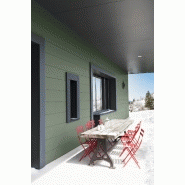 Peinture bois extérieur Climats Extrêmes® V33 - Vert Provence Satiné 0.5L - Glycéro, idéale pour conditions rudes_2