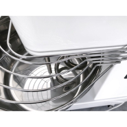 Pétrin à spirale à tête fixe 32 L / 25 KG - IBM30 - Prismafood - Idéal pour pizzerias et boulangeries_2